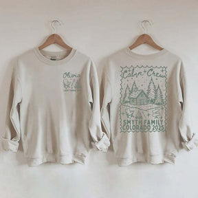 Group Cabin Camping Trip Sweatshirt
