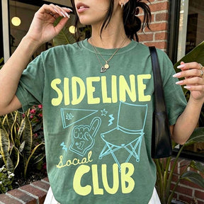 Sideline Social Club Soccer T-Shirt