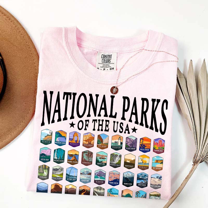 National Parks US Outdoor Lover T-Shirt
