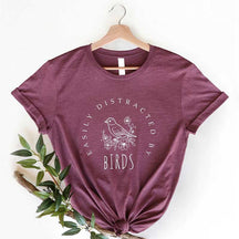 Easily Distracted by Birds Watching T-Shirt