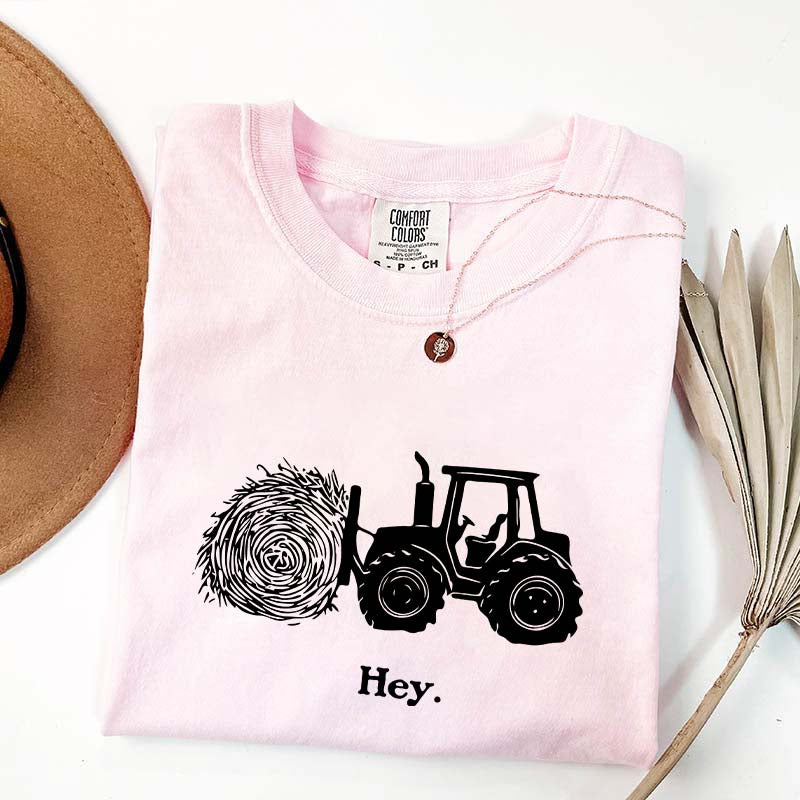 Funny Tractor Hay Pun T-Shirt