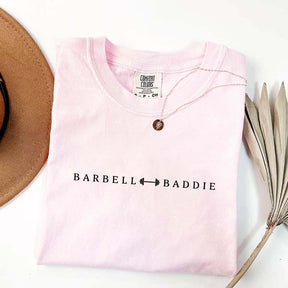 Weightlifting Barbell Baddie T-Shirt