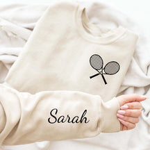 Custom Name Tennis Sweatshirt
