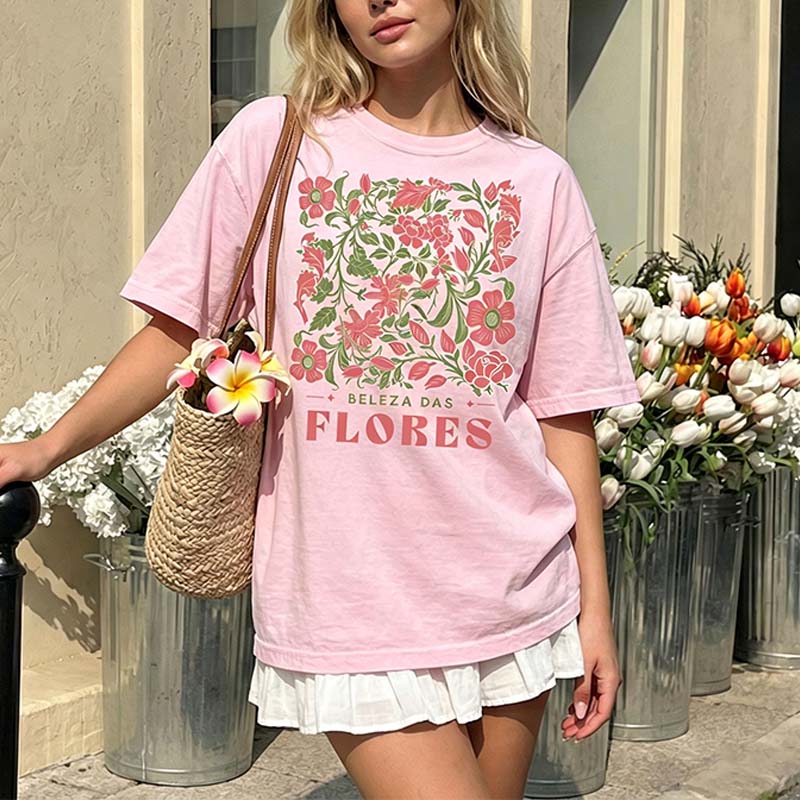 Spring Floral Beauty of The Flowers T-Shirt