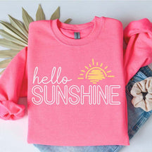 Hello Sunshine Good Vibes Sweatshirt