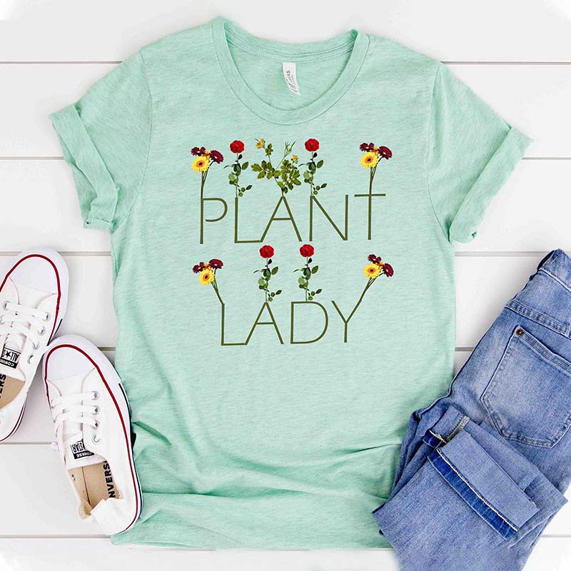 Plant Lady Gardening Lover T-Shirt