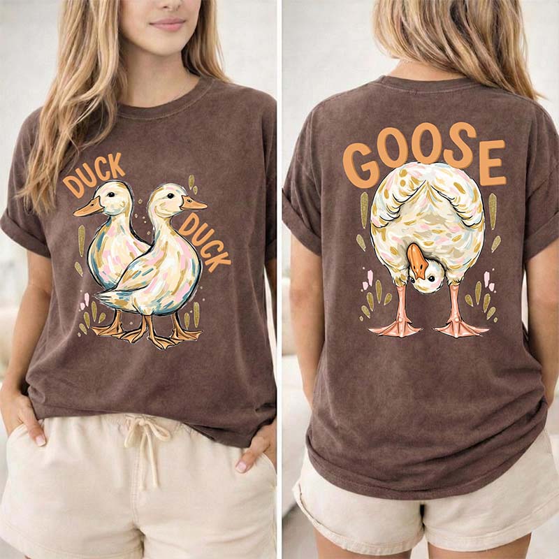 Comfort Colors Duck Duck Goose Retro T-Shirt