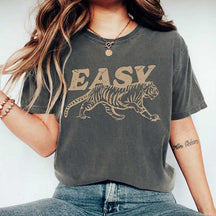 Easy Tiger Retro Boho Hippie T-Shirt