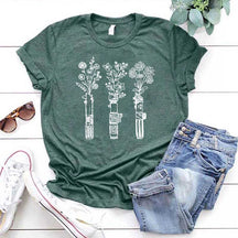 Floral Lightsaber Star Wars T-Shirt