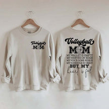 Volleyball Mom Sports Gifts Sweatshirt