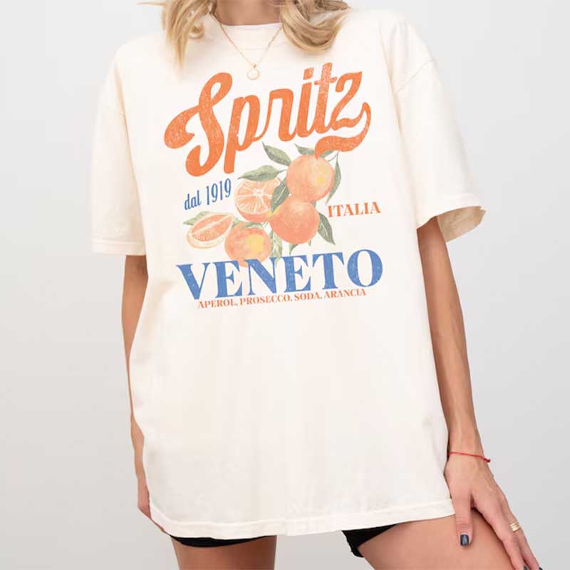 Spritz Italian Cocktail Aperitivo T-Shirt