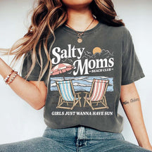 Salty Moms Beach Club T-Shrit