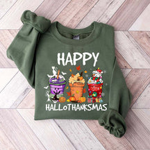 Happy Hallothanksmas Sweatshirt
