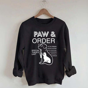 Paw And Order Fur Mama Sweatshirt