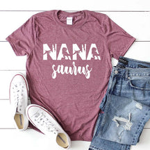 Dinosaur Nana Saurus T-Shirt