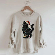 Cat Christmas Sweatshirt