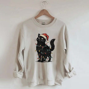 Cat Christmas Sweatshirt