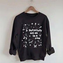 Retro Ducks Not in A Row Sweatshirt