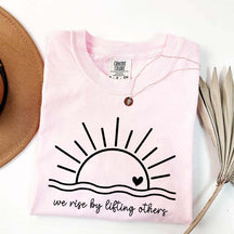 We Rise By Lifting Others Simple T-Shirt
