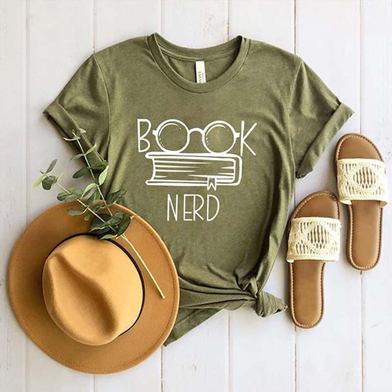 Book Nerd Bookworm Librarian T-Shirt