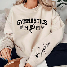 Personalized Gymnastics Mom Sweatshirt
