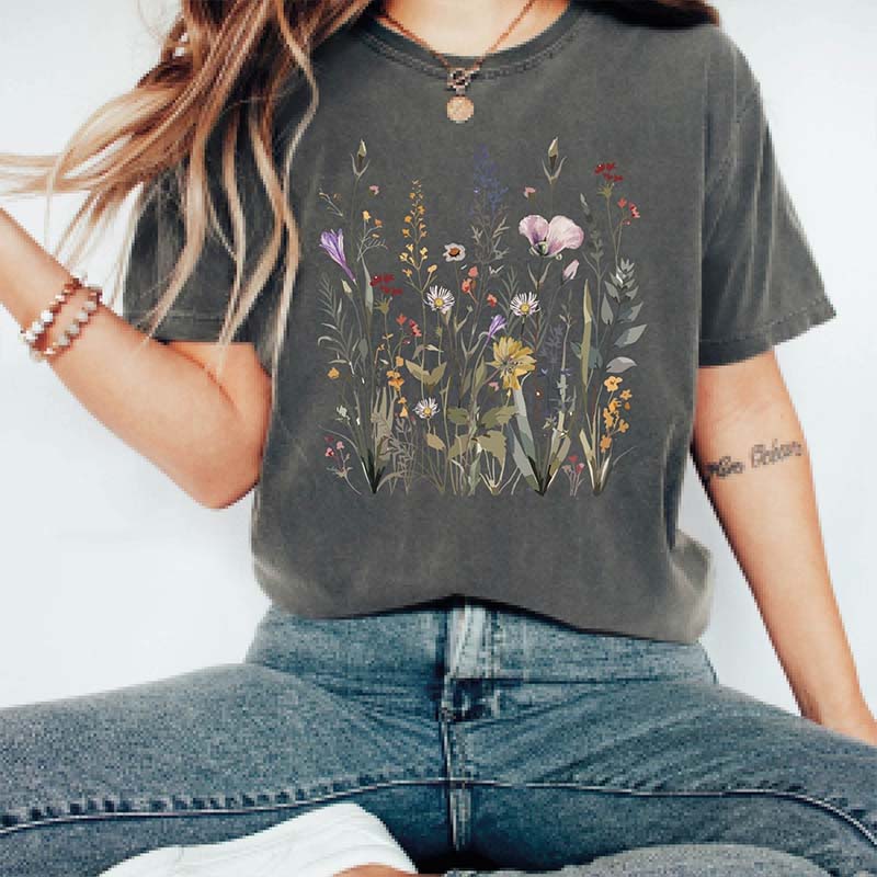 Vintage Botanical Garden Lover T-Shirt