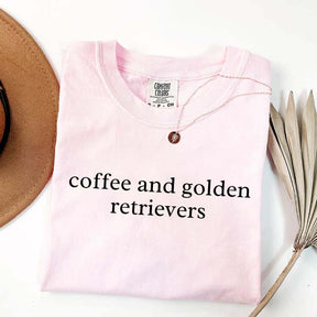 Coffee and Golden Retrievers T-Shirt