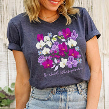 Orchid Whisperer lovers T-Shirt