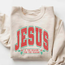 Jesus is the Reason Christmas  Sweatshirt