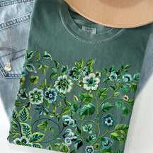 Pressed Flowers Comfort Colors T-Shirt