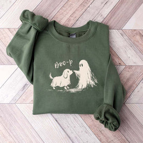 Funny Ghost Puppy Boo-P Dog Sweatshirt
