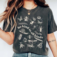 Comfort Colors Be Kind to All Kinds Insect Bug Butterfly T-Shirt