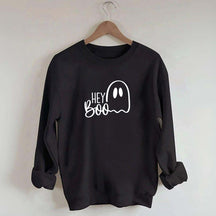 Cute Hey Boo Halloween Sweatshirt