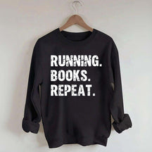 Running Books Repeat Sweatshirt