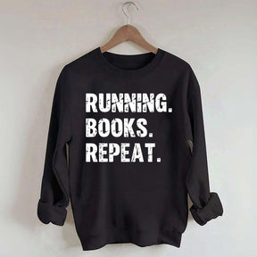 Running Books Repeat Sweatshirt