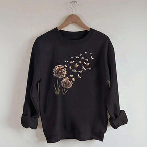Bookish Women Funny Dandelion Books Sweatshirt