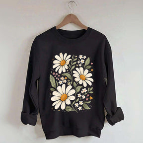 Boho Style Daisies Sweatshirt