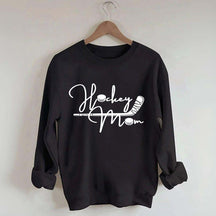 Hockey Mom Game Day Gift Sweatshirt