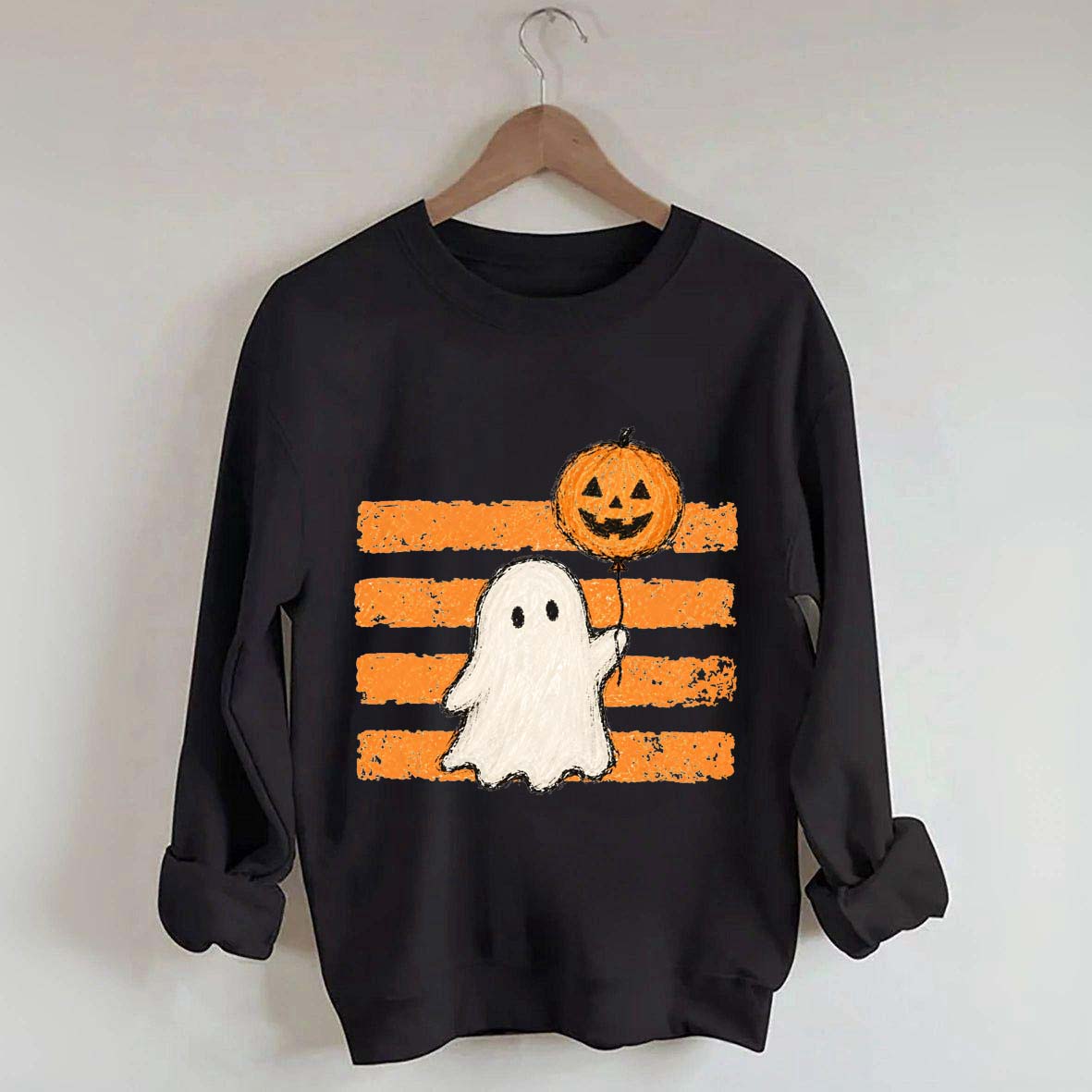Horror Ghost Halloween Sweatshirt