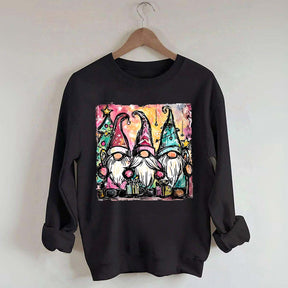 Christmas Gnome Art Sweatshirt