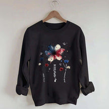 USA 250th Anniversary Floral Sweatshirt