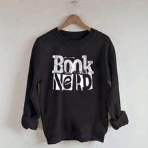 Retro Book Nerd Sweatshirt