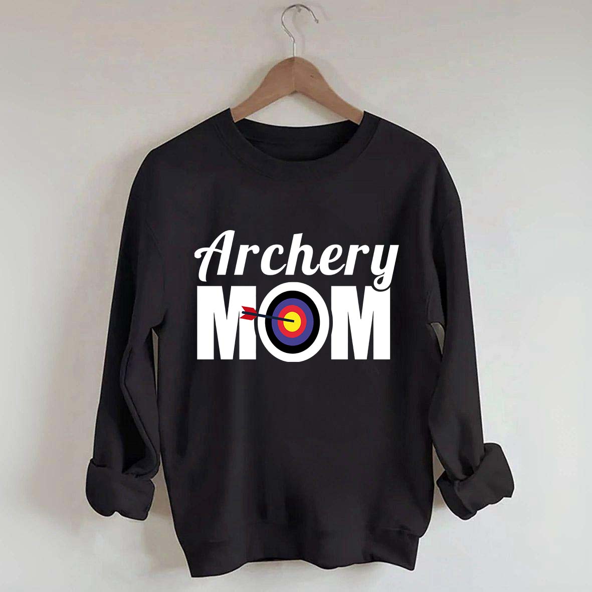 Archery Mom Bow and Arrow Sweatshirt
