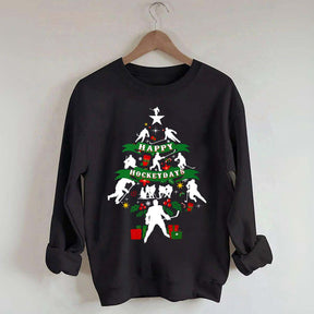 Happy Hockeydays Christmas Sweatshirt