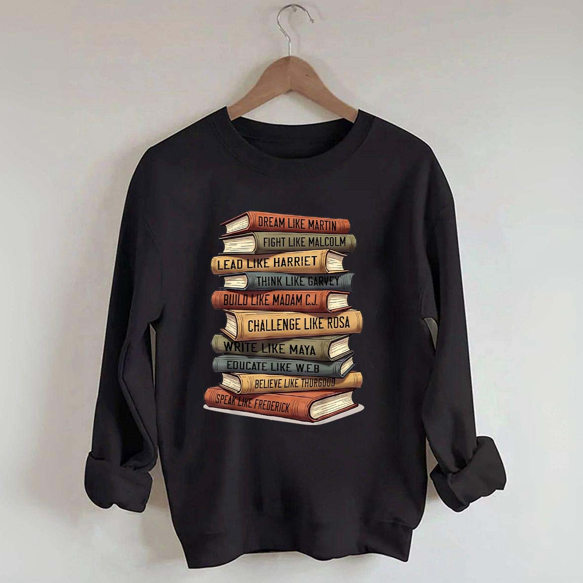 Black History Book Lover Sweatshirt