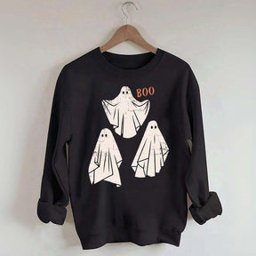 Retro Ghost Boo Sweatshirt