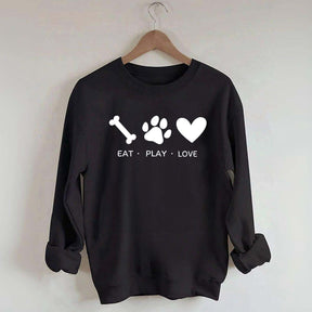 Eat Play Love Dog Sweatshirt