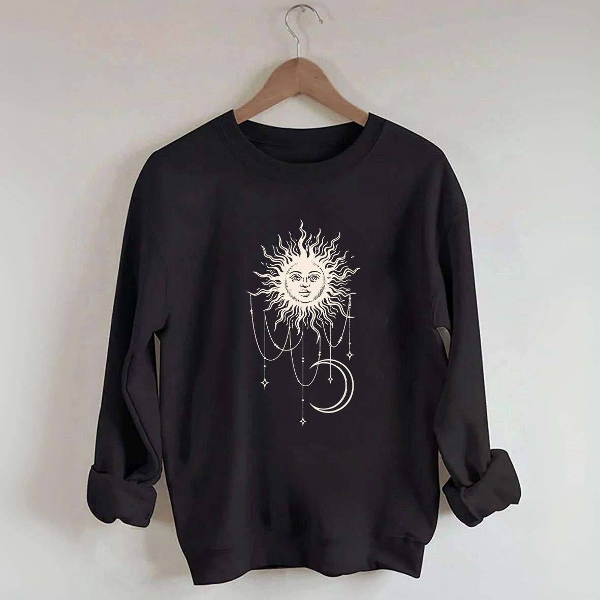Widow's Bay Patricia Celestial Sun Moon Sweatshirt