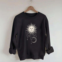 Widow's Bay Patricia Celestial Sun Moon Sweatshirt