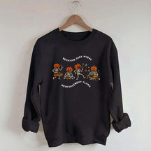 Behavior Reinforcement Skull Sweatshirt